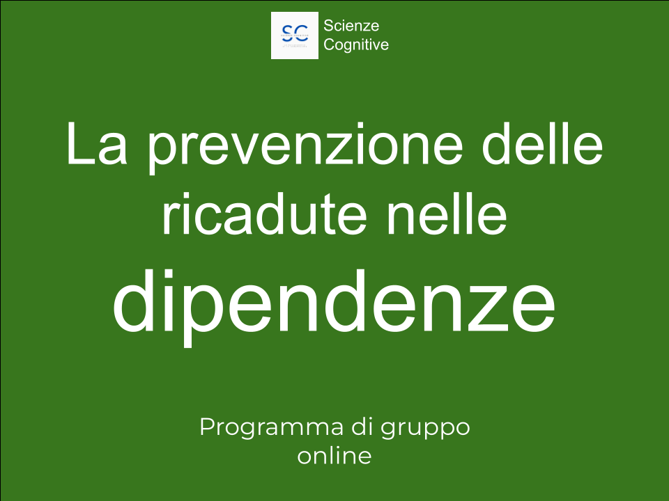 Prevenire le ricadute delle dipendenze